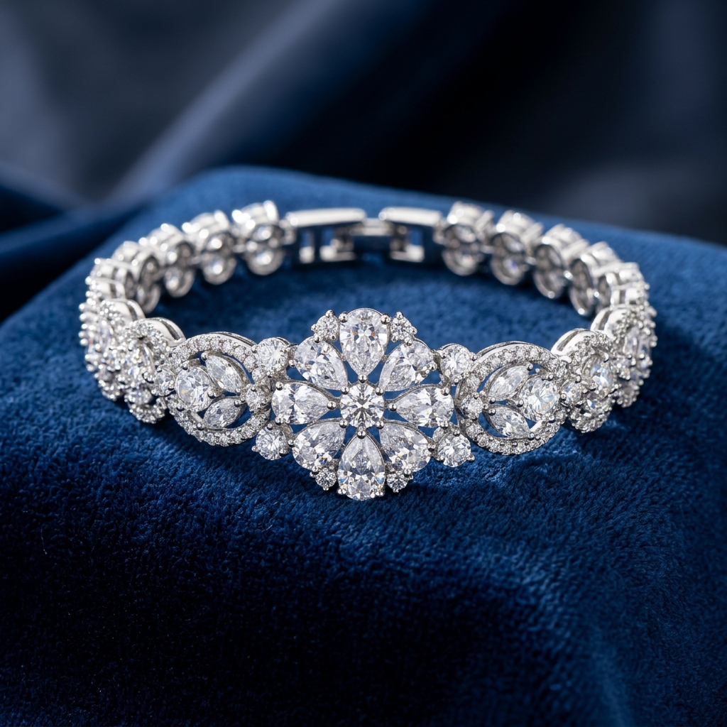 Elegant Crystal Bracelet
