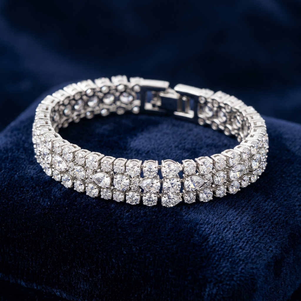 Elegant Crystal Bracelet - Image 3
